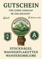 StocknagelShop - Geschenk Gutschein - Motiv 5 - Betrag wählbar