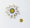 Edelweiß - Anstecker / Hutnadel / Hutanstecker